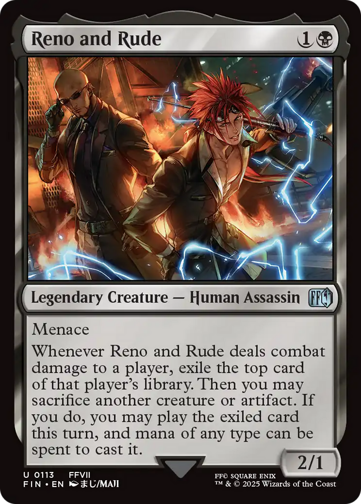 Reno and Rude (FIN-113)  - FINAL FANTASY