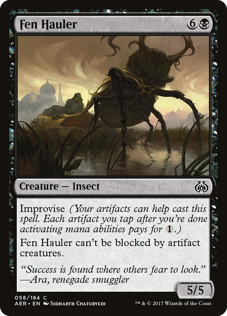 Fen Hauler (AER-058)  Foil - Aether Revolt