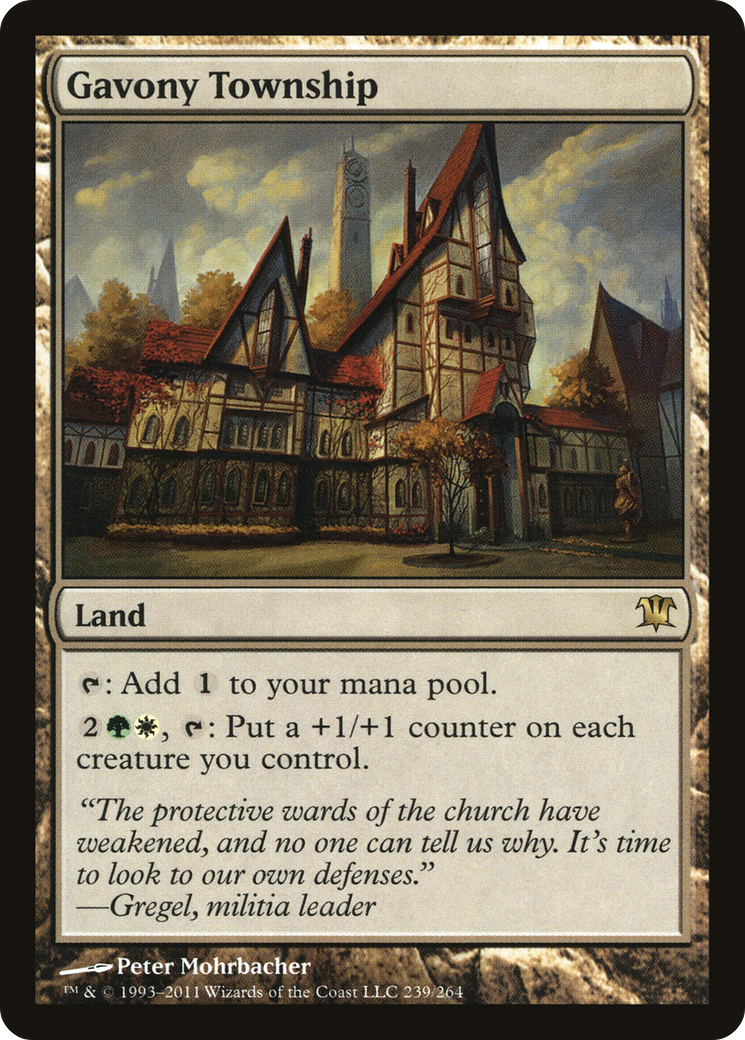 Gavony Township (ISD-239)  Foil - Innistrad