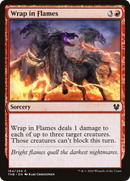 Wrap in Flames (THB-164)  Foil - Theros Beyond Death