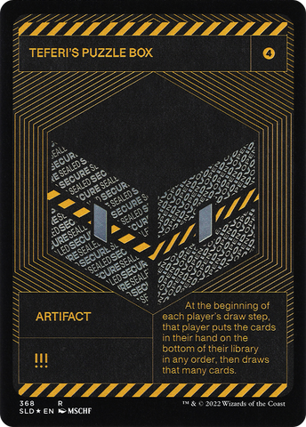 Teferi's Puzzle Box (Silver Laminate) (SLD-368)  Foil - Secret Lair Drop