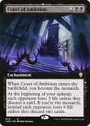 Court of Ambition (Extended Art) (CMR-645)  - Commander Legends: (Extended Art)