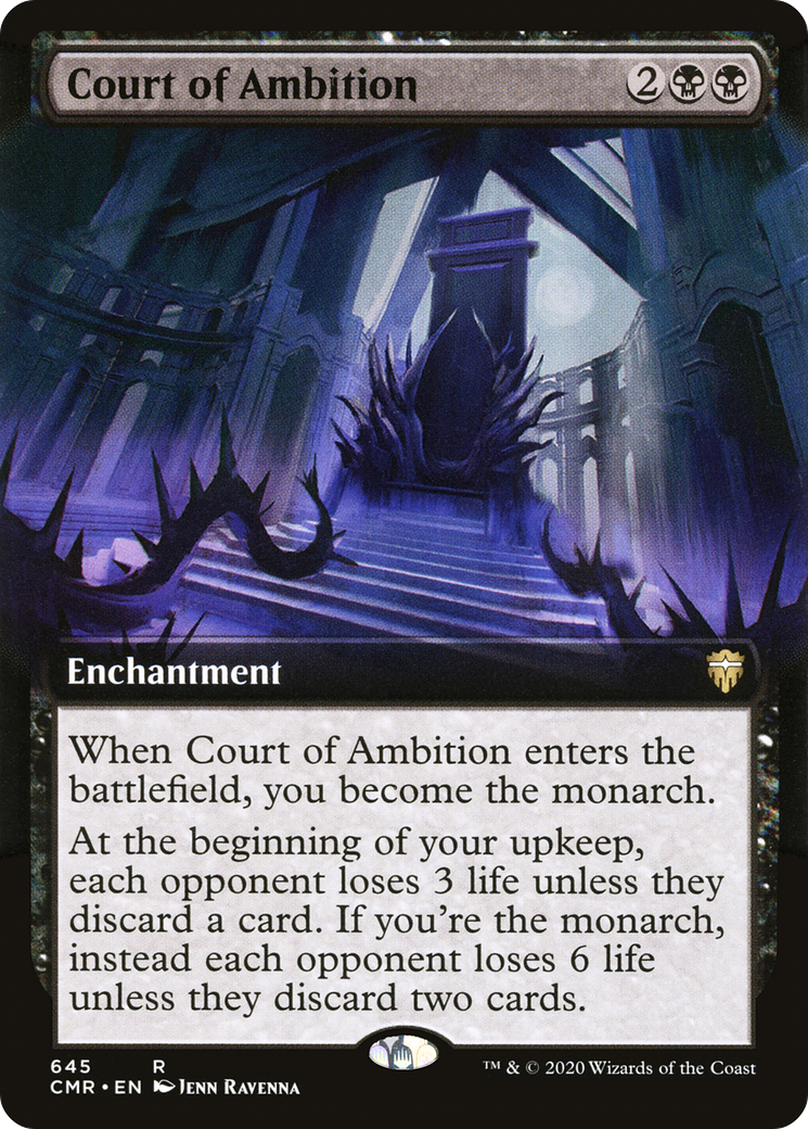 Court of Ambition (Extended Art) (CMR-645)  - Commander Legends: (Extended Art)