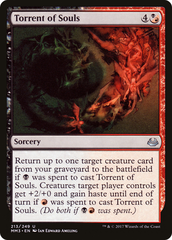 Torrent of Souls (MM3-213)  - Modern Masters 2017