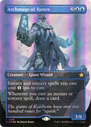 Archmage of Runes (Borderless) (Mana Foil) (FDN-372)  Foil - Foundations