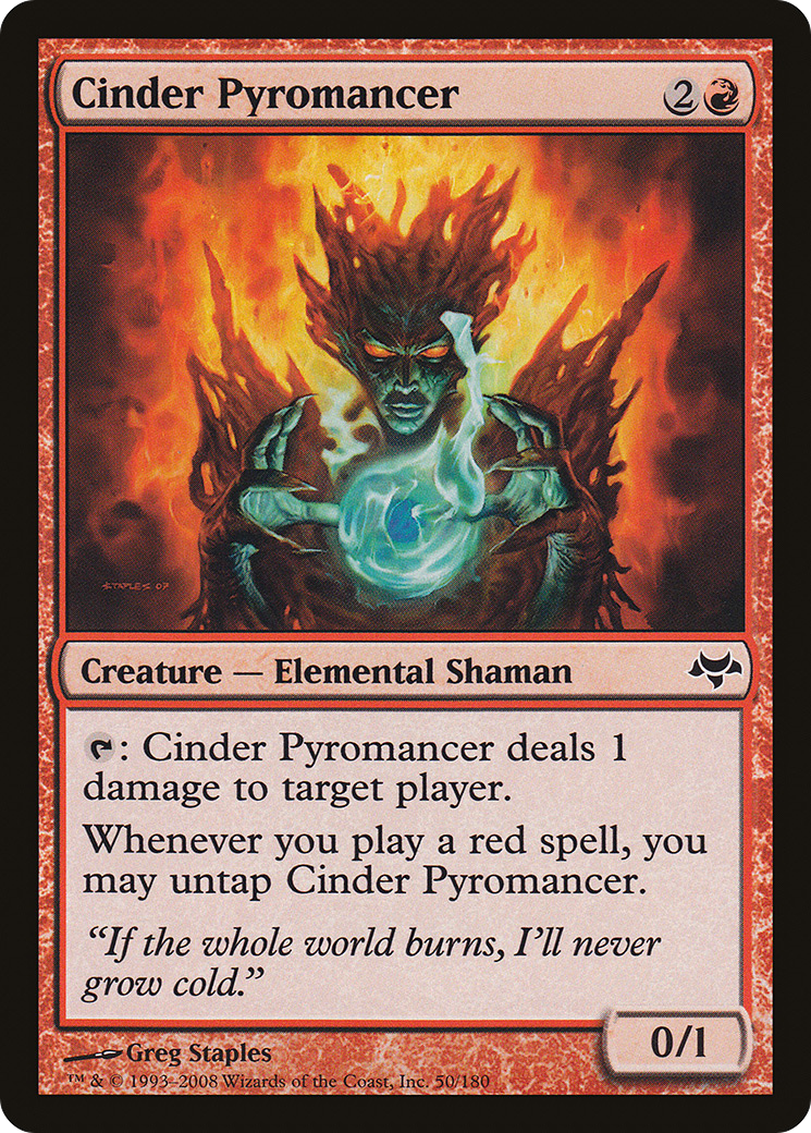Cinder Pyromancer (EVE-050)  - Eventide
