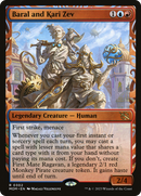 Baral and Kari Zev (Showcase) (MOM-302)  Foil - March of the Machine: (Showcase)