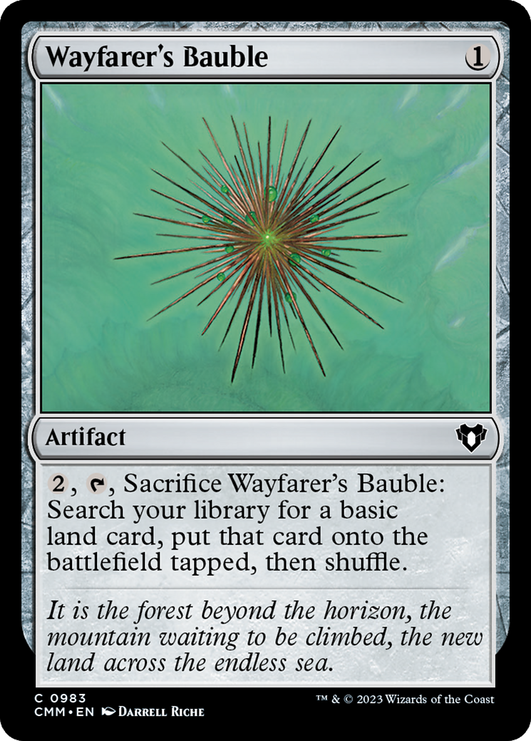 Wayfarer's Bauble (CMM-983)  - Commander Masters