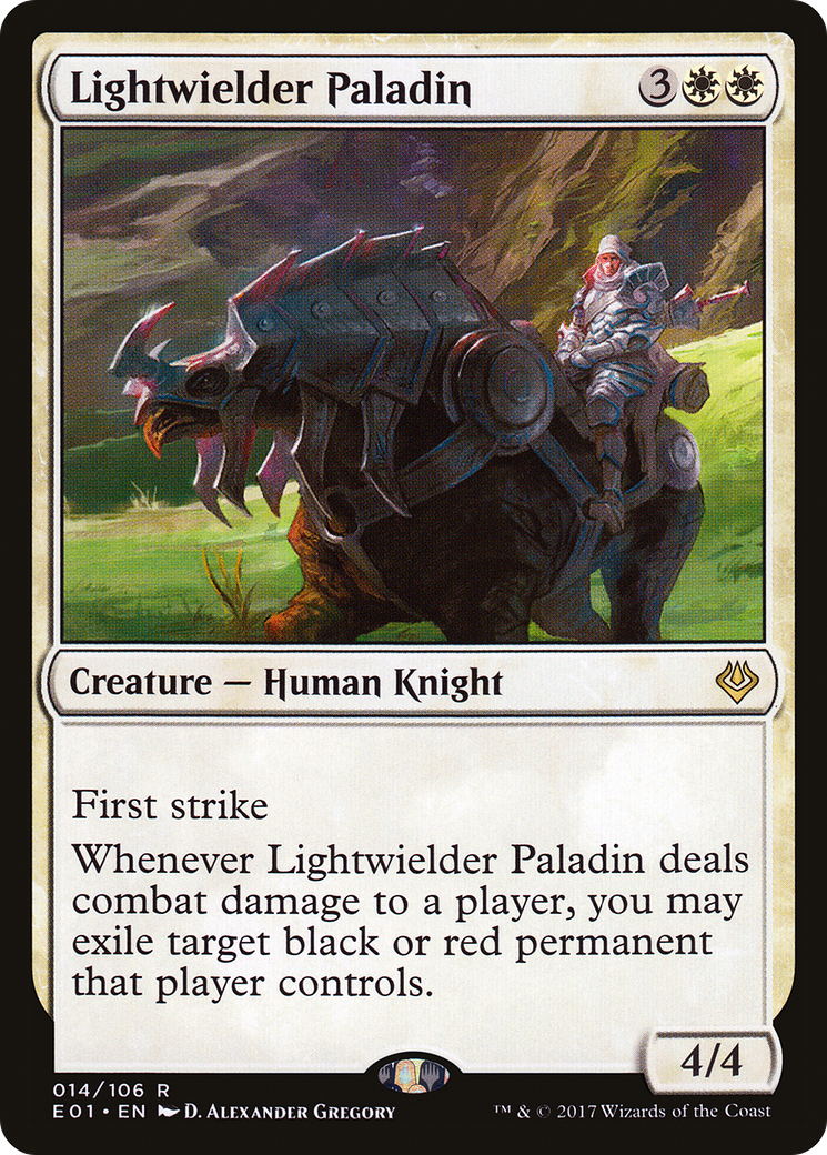 Lightwielder Paladin (AC2-014)  - Archenemy: Nicol Bolas