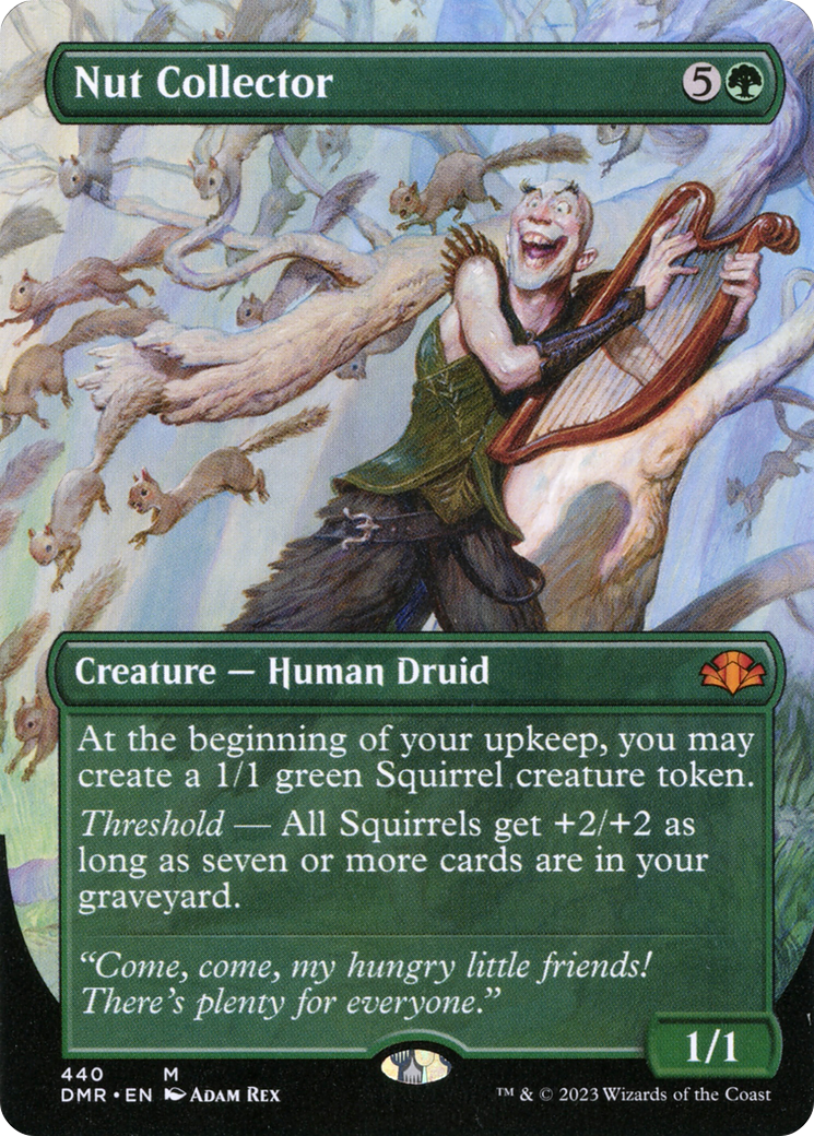 Nut Collector (Borderless) (DMR-440)  - Dominaria Remastered