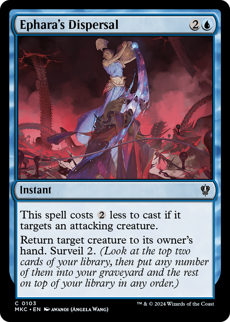 Ephara's Dispersal (MKC-103)  - Murders at Karlov Manor Commander