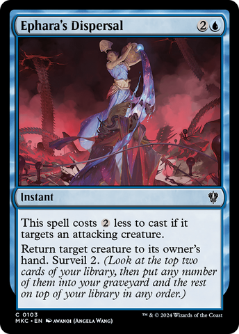 Ephara's Dispersal (MKC-103)  - Murders at Karlov Manor Commander