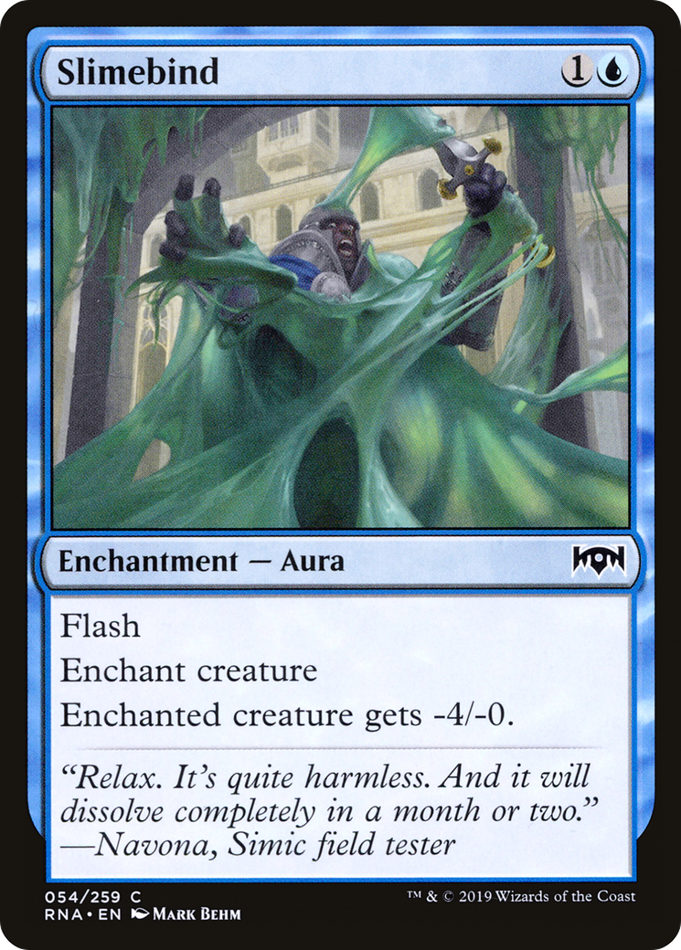 Slimebind (RNA-054)  Foil - Ravnica Allegiance