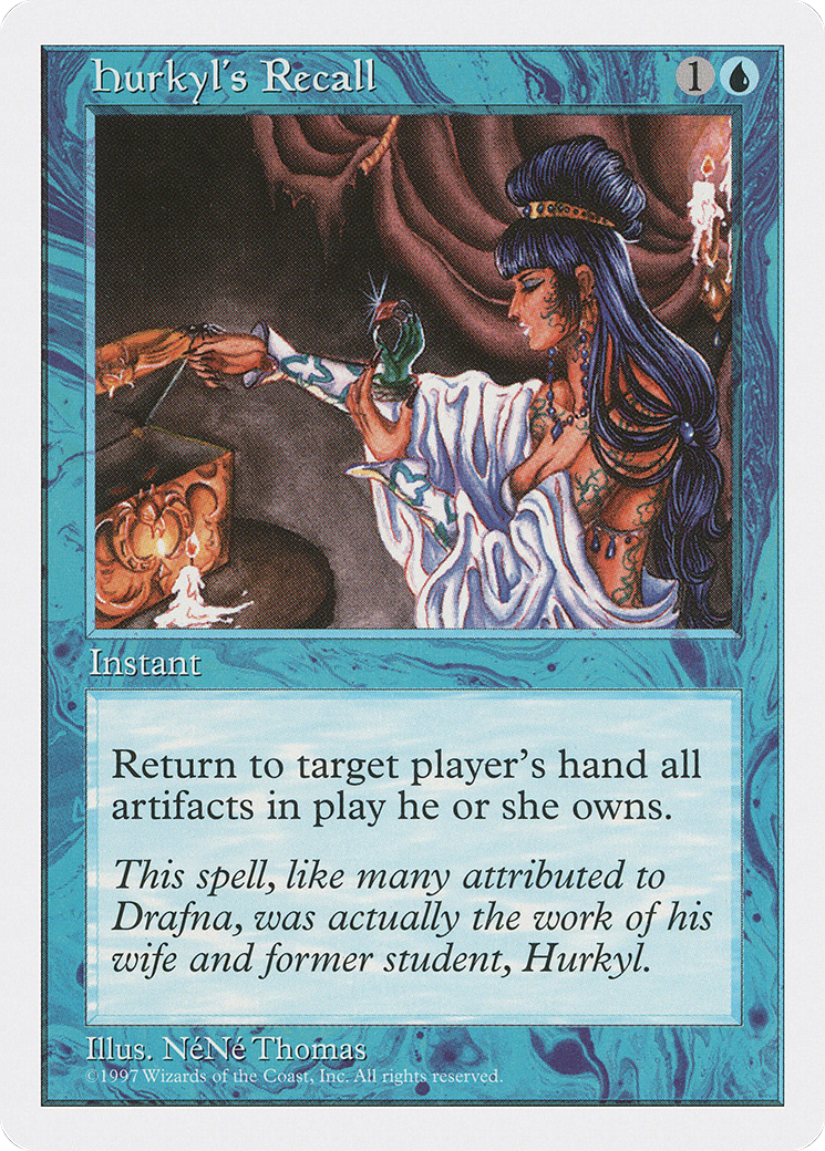Hurkyl's Recall (5ED-093)  - Fifth Edition