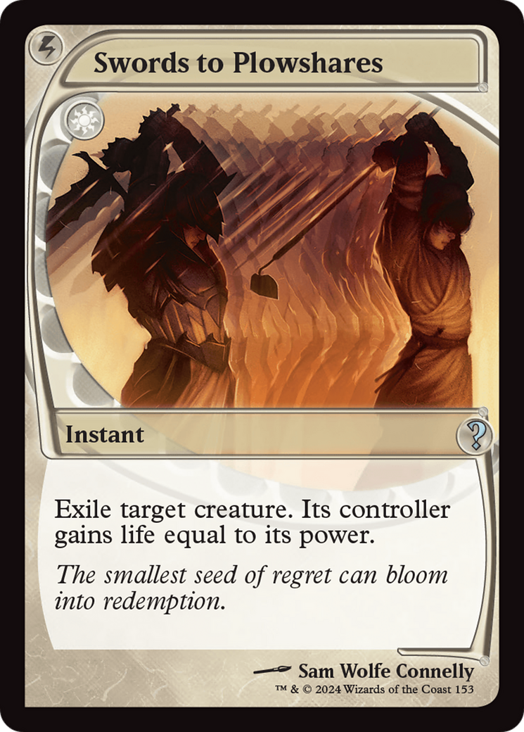 Swords to Plowshares (Future Sight) (MB2-153)  - Mystery Booster 2