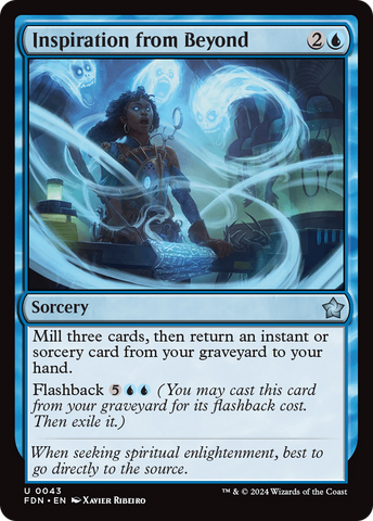 Inspiration from Beyond (FDN-043)  Foil - Foundations