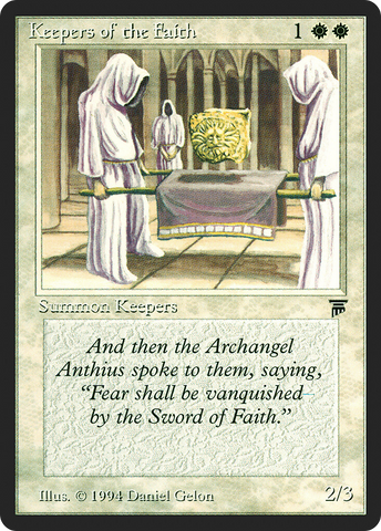 Keepers of the Faith (LEG-)  - Legends
