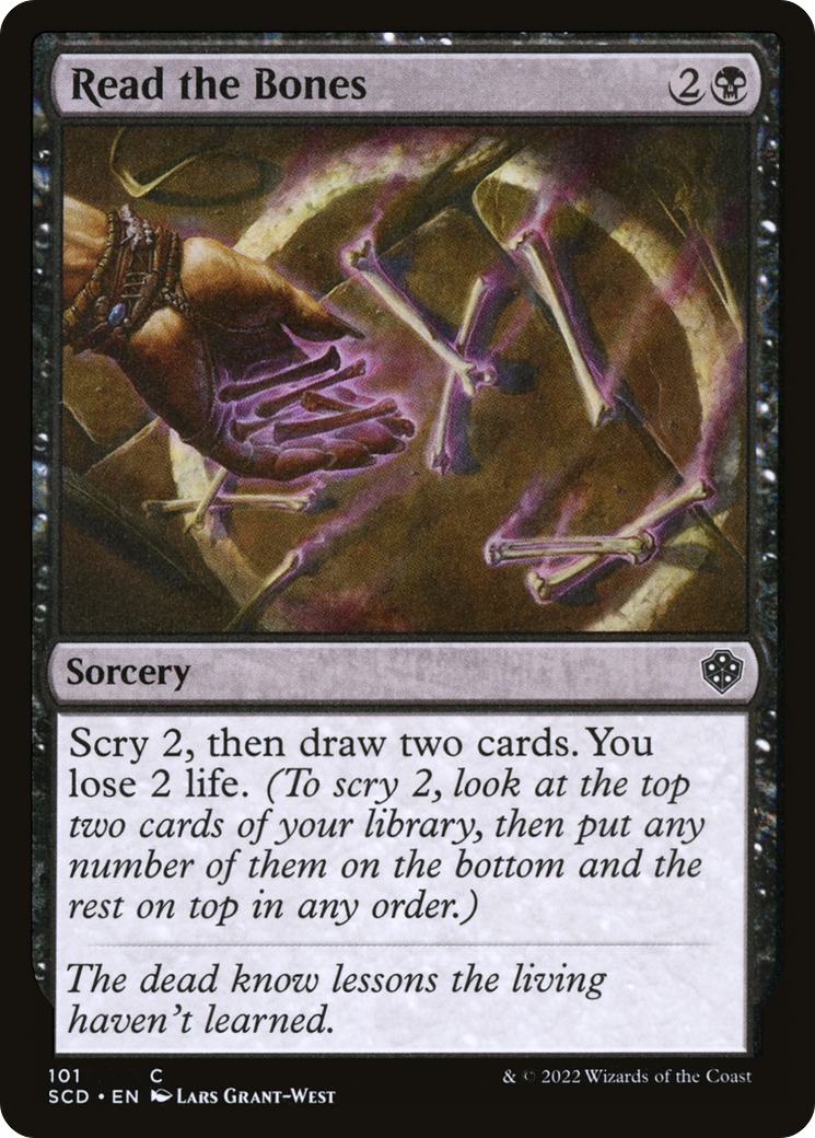 Read the Bones (SCD-101)  - Starter Commander Decks