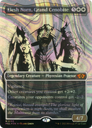 Elesh Norn, Grand Cenobite (Halo Foil) (MUL-133)  Foil - Multiverse Legends: (Showcase) (Borderless)
