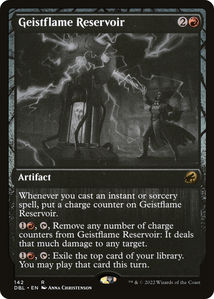 Geistflame Reservoir (DBL-142)  - Innistrad: Double Feature