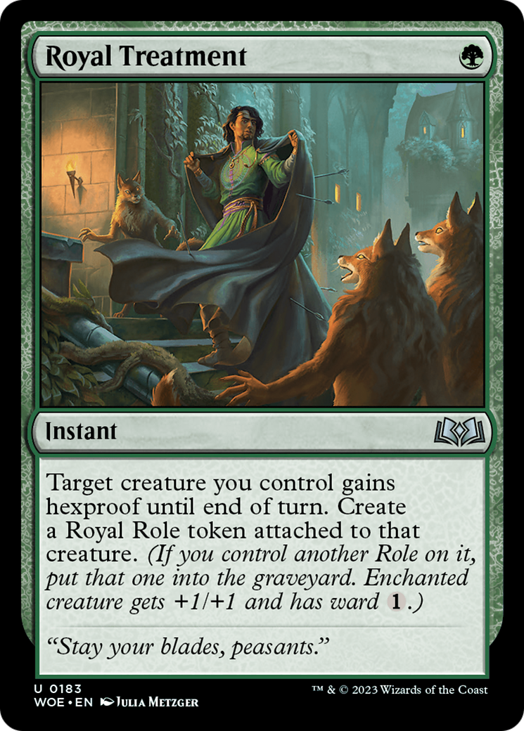 Royal Treatment (WOE-183)  Foil - Wilds of Eldraine