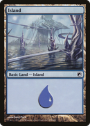 Island (235) (SOM-235)  - Scars of Mirrodin
