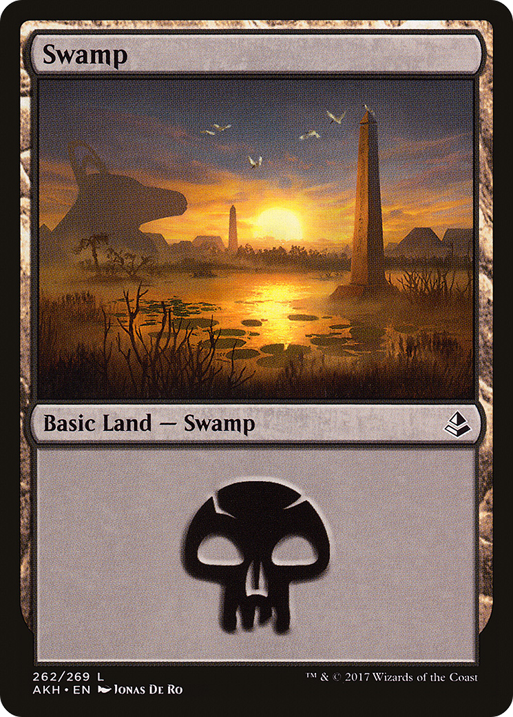 Swamp (262) (AKH-262)  - Amonkhet