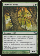 Drove of Elves (SHM-112)  Foil - Shadowmoor