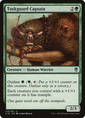 Tuskguard Captain (C16-173)  - Commander 2016