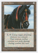 Ebony Horse (4ED-)  - Fourth Edition