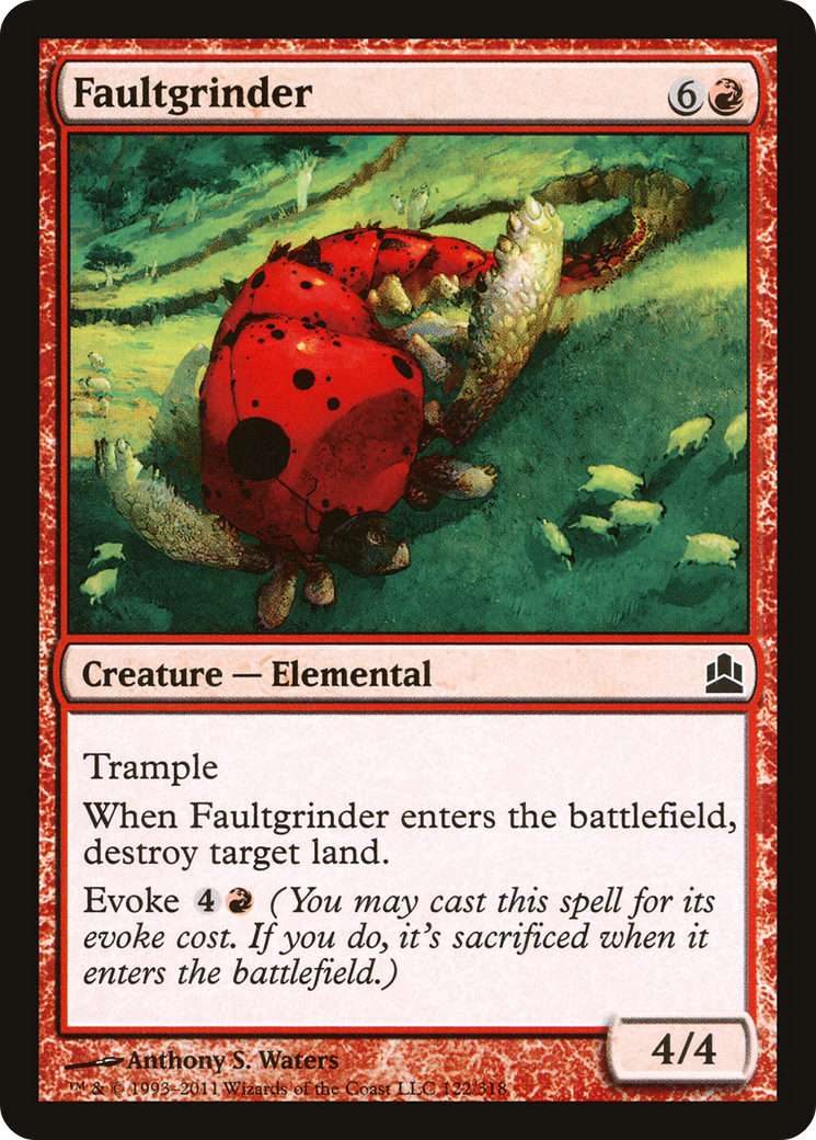 Faultgrinder (CMD-122)  - Commander 2011