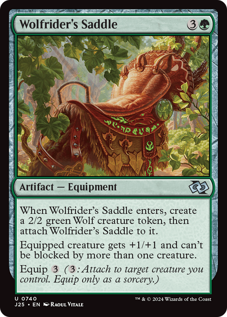 Wolfrider's Saddle (J25-740)  - Foundations Jumpstart