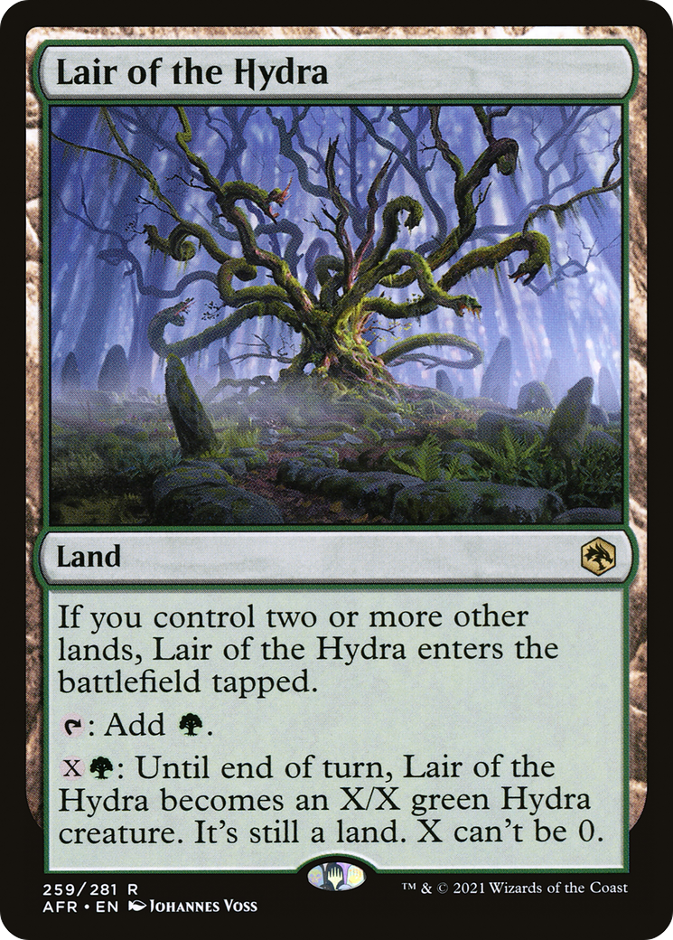 Lair of the Hydra (AFR-259)  Foil - Adventures in the Forgotten Realms