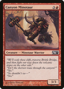 Canyon Minotaur (M11-126)  Foil - Magic 2011
