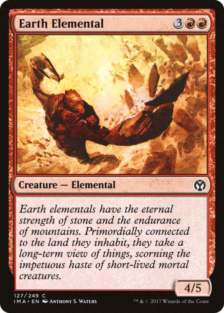 Earth Elemental (IMA-127)  - Iconic Masters