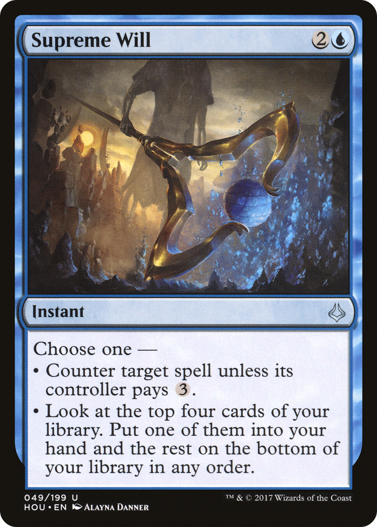 Supreme Will (HOU-049)  Foil - Hour of Devastation