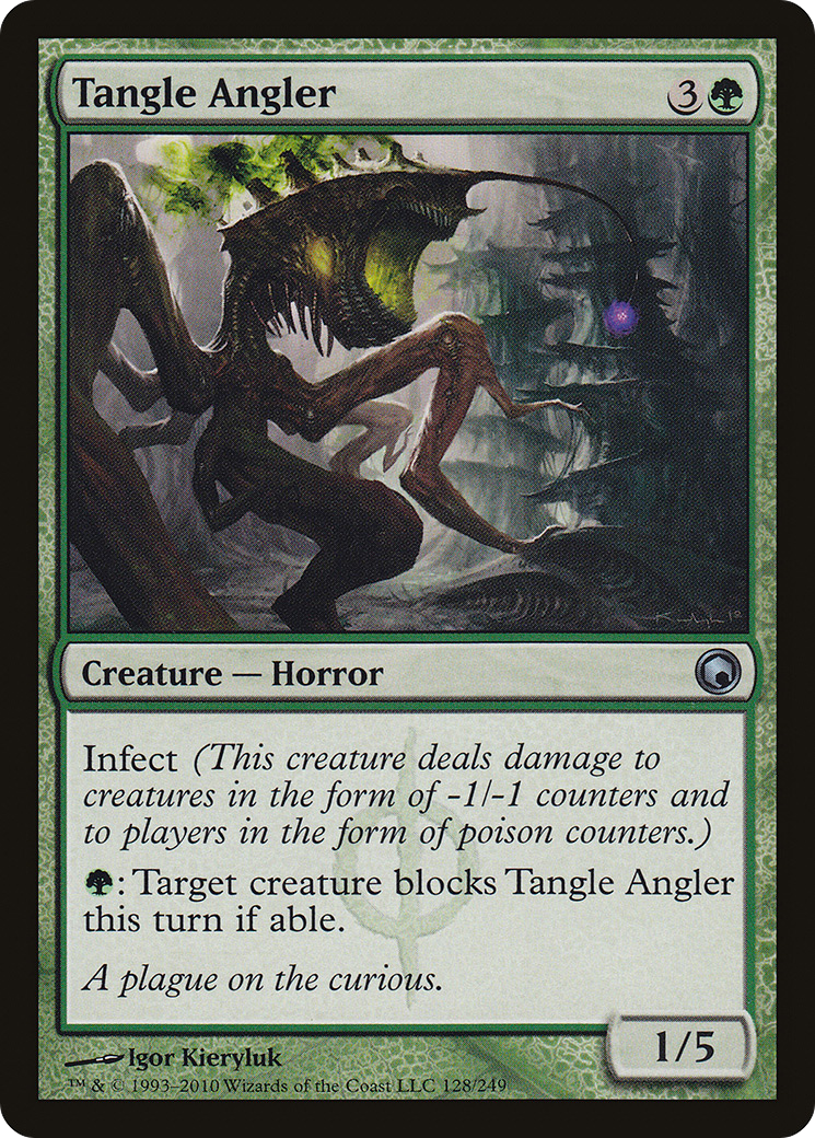 Tangle Angler (SOM-128)  Foil - Scars of Mirrodin