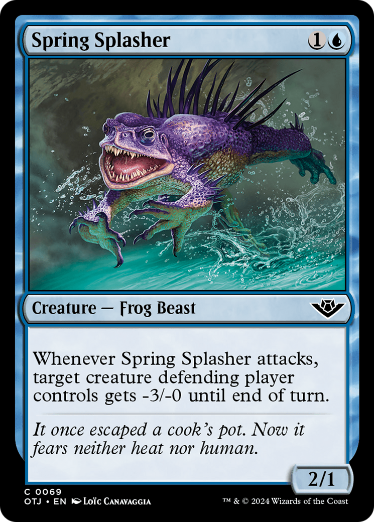 Spring Splasher (OTJ-069)  - Outlaws of Thunder Junction