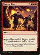 Meteor Blast (C15-028)  - Commander 2015