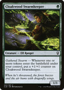 Cloakwood Swarmkeeper (CLB-222)  - Commander Legends: Battle for Baldur's Gate