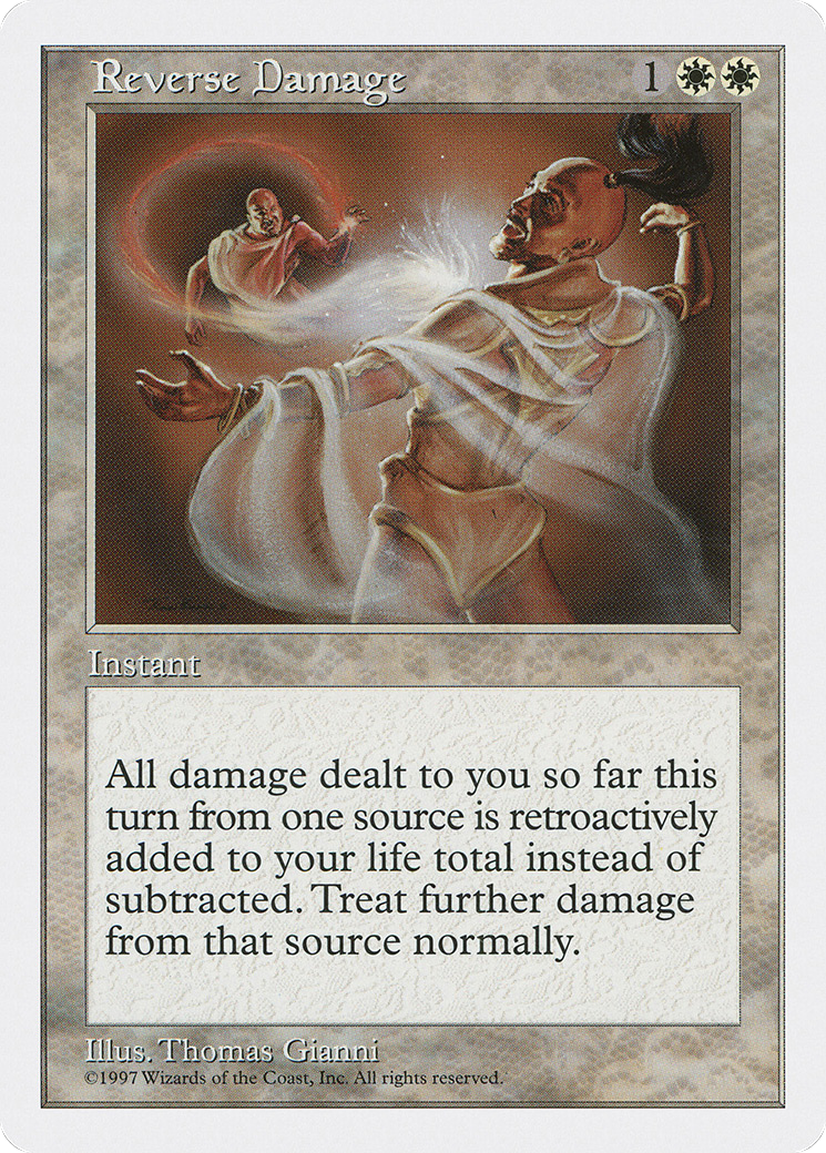 Reverse Damage (5ED-)  - Fifth Edition