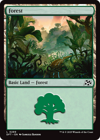 Forest (0289) (DFT-289)  Foil - Aetherdrift