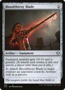 Bloodthirsty Blade (C21-235)  - Commander 2021