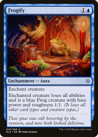 Frogify (ELD-047)  Foil - Throne of Eldraine