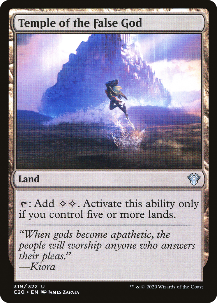 Temple of the False God (C20-319)  - Commander 2020