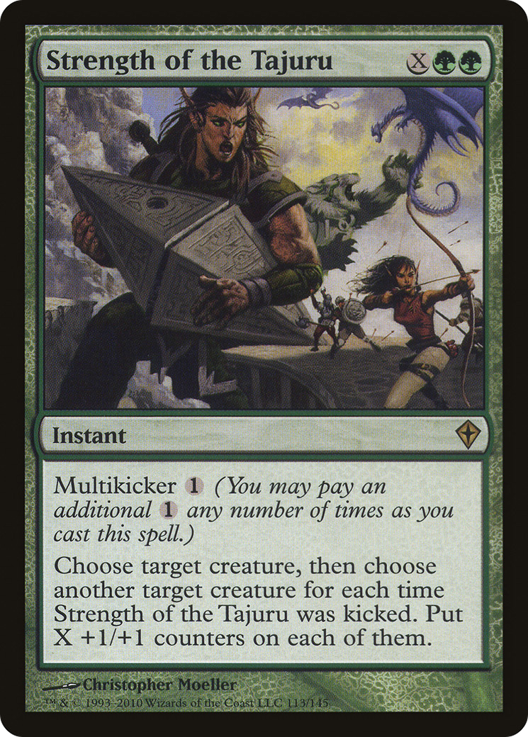 Strength of the Tajuru (WWK-113)  Foil - Worldwake