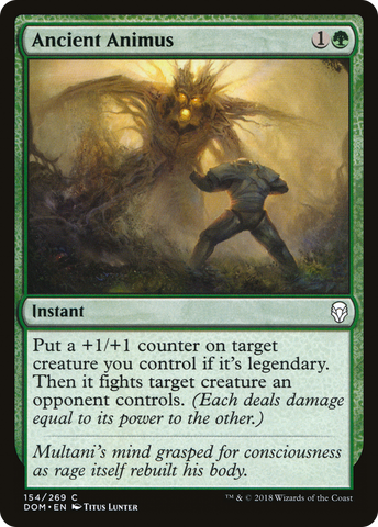 Ancient Animus (DOM-154)  Foil - Dominaria