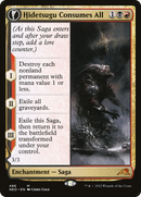 Hidetsugu Consumes All (Extended Art) (NEO-486)  - Kamigawa: Neon Dynasty: (Extended Art, fandfc, enchantment)