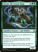 Grunn, the Lonely King (DOM-165)  - Dominaria