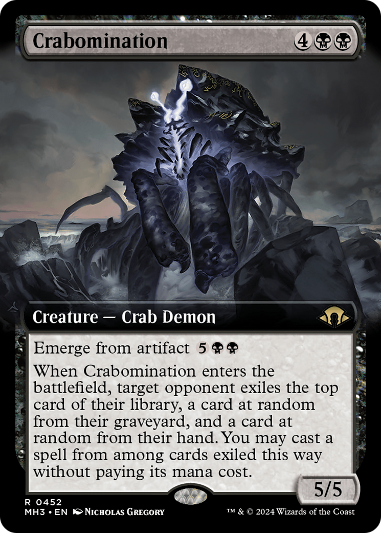Crabomination (Extended Art) (MH3-452)  Foil - Modern Horizons 3: (Extended Art)